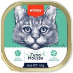 Wanpy Ton Balıklı 40 gr Alutray Yetişkin Konserve Kedi Maması - Ton Balığı