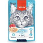Wanpy Ton Balıklı 70 gr Pouch Yetişkin Yaş Kedi Maması - Ton Balığı