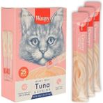Wanpy Ton Balıklı Karidesli Likit Sıvı Kedi Ödülü 14 gr x 25 Li Ba-Wanpy-1