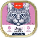 Wanpy Ton Balıklı ve Somonlu Alutray 40 gr Yaş Mama