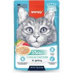 Wanpy Ton Balıklı ve Tavuklu 70 gr Pouch Yetişkin Yaş Kedi Maması - Ton Balığı