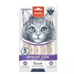 Wanpy Urinary Care Ördekli Ve Tavuklu Sıvı Krema Kedi Ödülü 5X14 Gr