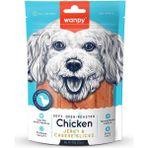 Wanpy Yumuşak Tavuk & Peynir Dilimleri 100G Köpek Ödülü