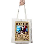 Wanted Alvida Anime Iki Tarafı Kalıcı Baskılı Yıkanabilir Çanta