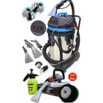 Wantoss 3 Motorlu Koltuk Yıkama Makinası Su Püskürtmeli 4200 W ve Koltuk Fırçalama Makinası