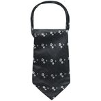 WANYING Erkek Kravat Şalı Ascotkravat Şal Cravat Ties Atkı Klasik Retro Şık Gentleman için - Çiçekli Siyah Beyaz, A05 Çiçekli Siyah Beyaz, 15 × 114 cm