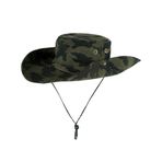 WANYING Üniseks dış mekan güneş şapkası kovboy Bonnie şapka balıkçı şapkası balıkçı şapkası safari outback güneş koruması pamuk Two Way to Wear baş çevresi için 55-62 cm - tek renkli ve kamuflaj, Ordu