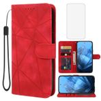 Wanyuexes Pixel 9 Pro Kılıfı için Kılıf, Temperli Cam Ekran Koruyucu ile Google 9 Pro Cüzdan Kılıf, Cilt Hissi PU Deri Kapaklı Folyo Kredi Kartı Tutucu Standı Google Pixel 9 Pro için Telefon Kapağı