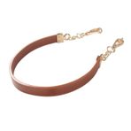WAOCEO Çanta Askısı Metal Bag Belts Chain Pu Leather Bag Straps Handbag Replacement Bag Chain Pure Color Shoulder Bags Handle Accessories 58cm/120cm Çanta Askısı Çapraz Askı (Color : C3, Size : 58)
