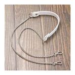WAOCEO Çanta Askısı New 80cm-140cm Women Purse Chain Strap Replacement Chain Bag Accessories Belt Bag With Shoulder Strap Messenger Chain Metal DIY Çanta Askısı Çapraz Askı (Color : B2, Size : 90cm)