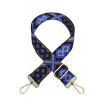WAOCEO Çanta Zinciri 130 cm Çanta Askısı, Çıkarılabilir Omuz Çantası Aksesuarı, Omuz Çantası Askısı, Altın Renkli/Gümüş/Siyah Tokalı Kayış Omuz Askısı (Renk: 7, Boyut: Siyah Donanım)