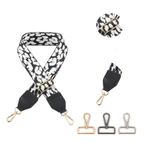 WAOCEO Çanta Zinciri Çanta Kemer Etnik Stil Desen Omuz Renkli Yeni 5 cm Uzatma Genişleme El Çantaları için Kalınlaştırma Aksesuar Bant Çantalar Kemer Omuz Askısı Zincir Kayış (Renk: KE103-A4-P1 ,