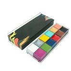 WAOCEO Yüz Boyama Seti Face Painting Oil Paint, Multi-color Paint Set, Stage Creative Painting Festival Oil Paint Set Profesyonel Vücut ve Yüz Boya Seti (Color : D)