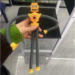 Wap GSM Vantuzlu Zürafa Eğitici Uzayan Boru Zürafa Teleskopik Yapışkanlı 1 Adet Yeni Model Robot - Sarı