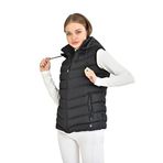WAPP UNİSEX SİYAH JEL DOLGU KAPÜŞONLU ŞİŞME YELEK XL t-79 XL
