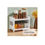 WAPPA Çift Katmanlı Self Organizer Depolama Rafı Çok Fonksiyonlu Masaüstü Raf Plastik
