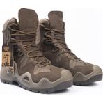 Warboots Khaki 1049 Nubuk Deri Waterproof Arazi ve Askeri Bot - Koyu Haki