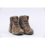 Warboots KHK-2049 Nubuk Deri Waterproof Astar Arazi ve Askeri Bot Çöl Rengi Bej Yarım Boy - 3BP-Haki