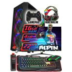 Warbox Alpin 24" Monitör İ3 7100 16Gb Ddr4 Ram 256Gb Ssd 250Gb Hdd R7 240-4Gb E.kartı Gaming Pc Outlet