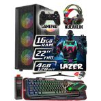 Warbox Lazer 22" Monitör İ5 6500 16Gb Ddr4 Ram 256Gb Ssd 250Gb Hdd R7 240-4Gb E.kartı Gaming Pc