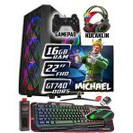 Warbox Michael 22"Monitör İ3 9100 16Gb Ddr4 Ram 256Gb Ssd 250Gb Hdd Gt740 Ddr5-4Gb E.kartı Gaming Pc Outlet