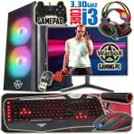 Warbox Papel I3 3.30GHZ 16GB Ram 240GB SSD 250GB HDD R7 240-4GB E.kartı 20" Monitör Masaüstü Bilgisayar