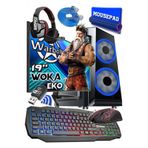 Warbox Woka 24" Monitör İ3 6100 32Gb Ram 256Gb Ssd 250Gb Hdd R7 240-4Gb E.kartı Gaming Takım Pc