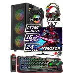Warbox Yakuza 24" Monitör Xeon X5650 16Gb Ram 256Gb Ssd 250Gb Hdd Gt740 Ddr5-4Gb E.kartı Gaming Pc Outlet