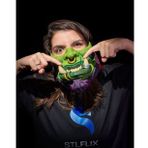 Warcraft Orc Cadılar Bayramı Yüz Maskesi