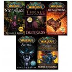 Warcraft - World Of Warcraft - 5 Book Collection Set (The Shattering, Thrall Twilight of the Aspects, Arthas Rise of the Lich King, Stormrage, Voljin) by Christie Golden (2016-05-03)