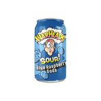 Warheads Sour Blue Raspberry Soda - Ekşi Yaban Mersini ve Ahududu Aromalı Gazlı Içecek 330ML