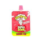 Warheads Super Sour Gel Strawberry 20 g | Aşırı Ekşi Jel Şeker | Çilek Aromalı
