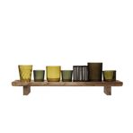 Warm Design Ahşap Standlı Şamdan
