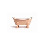 Warm Design Dekoratif Metal Sabunluk Vintage Küvet Tasarım Banyo Sabunluk Banyo Lavabo Dekoru Pembe
