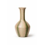 Warm Design Hand-Painted Terracotta Vazo Yeşil