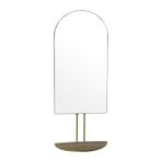 Warm Design Metal Çerçeveli Raflı Duvar Aynası