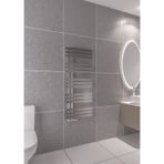 Warma Elche Çelik Dizayn Krom Havlupan 600x1200