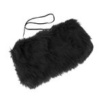 Warmhm El Kaplama Taklit Kürk El Tüylü Peluş Susturucu Bilek El ısıtıcısı Hassas ısıtıcı Çanta Narin Eller Asılı Sıcak Kese Kadın Kış Sıcak Asılı Boyun Polyester Asılı Eller Kız Çocuk