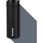 WarmShield Warmshield® Çift Katmanlı Paslanmaz Çelik Termos Bardak 400 ml ( Kahve Çay Termosu ) - Mat Siyah