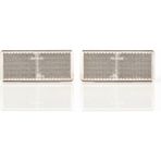Was Kedi Gözü Reflektör 96 x 42 mm 2 Li Set - Beyaz