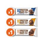 Waspco Bitter Çikolata Kaplı Protein Bar Tanışma Paketi 3 Çeşit