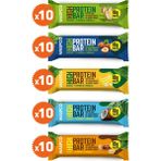 WaspCo Yüksek Protein Bar 50g Karma Kutu 50 Adet Glutensiz 15 Gram Protein İçeren Sağlıklı Atıştırmalık