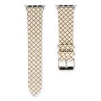 Watch 38Mm Karo Motif Kordon -