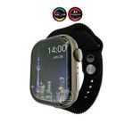 Watch 8 PR-9 Pro Amoled 45mm 1,9 inç Ekran Pusulalı Vidalı Kilitli Çift Kordon Akıllı Saat
