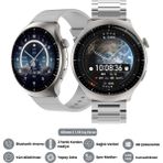 Watch Hx-4 Pro Harvox Akıllı Saat Apple iPhone ve Android Tüm Telefonlara Uyumlu - Gümüş