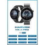 Watch Hx-4 Pro Harvox Akıllı Saat Apple iPhone ve Android Tüm Telefonlara Uyumlu - Siyah