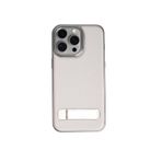 Watch Of Royal Caseon Iphone 15 Pro Max Gri Manyetik Özellikli Standlı Deri Kılıf