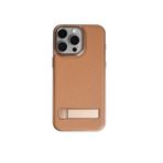Watch Of Royal Caseon Iphone 15 Pro Max Kahverengi Manyetik Özellikli Standlı Deri Kılıf