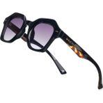 Watch of Royal Royal Eyewear RE65010 Leopar Unisex Güneş Gözlüğü - Gri