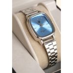 Watch of Royal Valenza Classic Time Silver Mavi Kol Saati